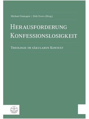 cover image of Herausforderung Konfessionslosigkeit